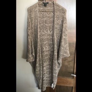 Crochet beach cover-up/cardigan